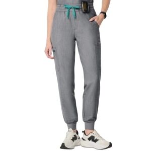 FIGS Tech Collection | Women's Gray Zamora Scrubs Jogger Pants (Size XL)